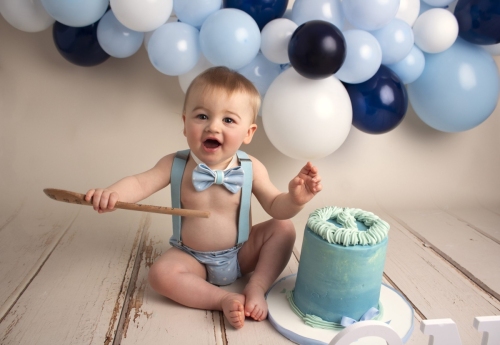 Baby child birthday cake smash photographer north west portfolio gallery 04